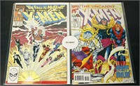 The Uncanny X-Men #227 & #315 Comic Books