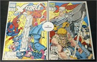 X-Force #4 & #9 Comic Books