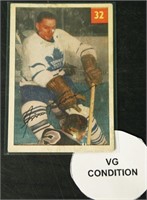 1954 Parkhurst #32 Jim Thompson Hockey Card