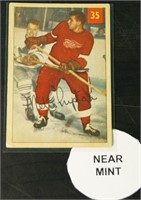 1954 Parkhurst #35 Metro Prystai Hockey Card