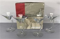 Libbey "Bravura" Martini Glasses -in Box