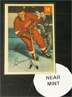 1954 Parkhurst #38 Benny Woit Hockey Card