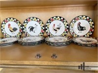 Home Accents Rooster Plates - 15