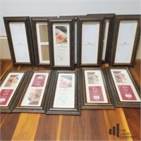 Collection of Matching Picture Frames- 12