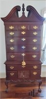 Thomasville Chippendale Highboy Tall Chest Set