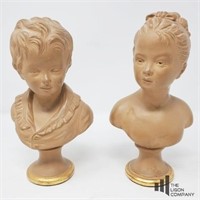 Pair of Borghese Busts