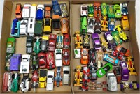 2 Flats of Die Cast Toy Cars