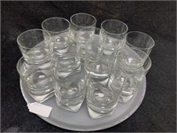 Rosenthal Skal Glasses, 7 Tumblers, 5 Cocktails