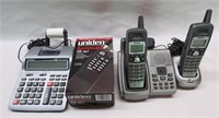 Phones, Calculator, Scanner