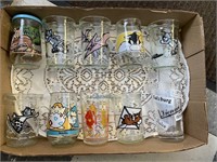 VINTAGE JELLY CHARACTER GLASSES - MORE