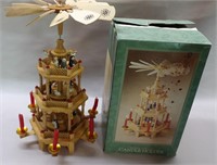 Wood Christmas Candle Carousel