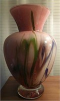 Makora Polish art glass vase 12”