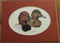 Unframed Print of Red heads by Grover Cantwell