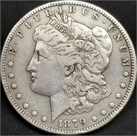 1879-S (Rev 78) US Morgan Silver Dollar from Set