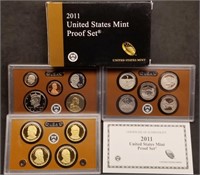 2011 US Mint 14-Coin Proof Set w/Box & COA