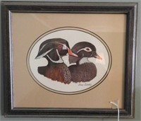 Grover Cantwell Jr. framed prints of wood ducks