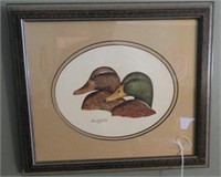 Grover Cantwell Jr. framed print of mallards