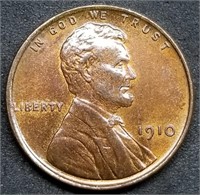 1910-P Lincoln Wheat Cent BU from Set