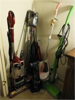 Vacuum and floor cleaner lot: Shark Rocket,