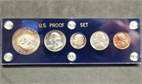 1955 US Silver Proof Set in Holder, Beautiful Toni