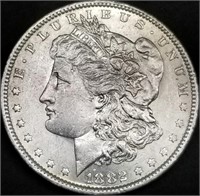 1882-O US Morgan Silver Dollar BU Gem