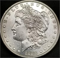 1883-P US Morgan Silver Dollar BU Gem