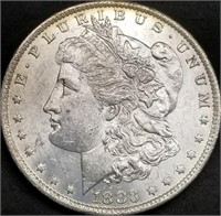 1883-O US Morgan Silver Dollar BU Gem
