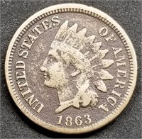 1863 US Indian Head Cent