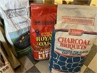 3 BAGS OF CHARCOAL