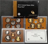 2012 US Mint 14-Coin Proof Set w/Box & COA