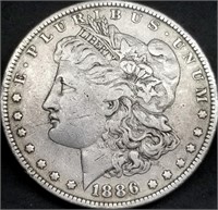 1886-O US Morgan Silver Dollar from Set