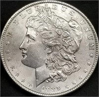 1889-P US Morgan Silver Dollar BU Gem