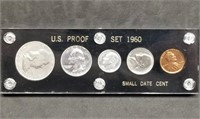1960 US Silver Proof Set in Holder
