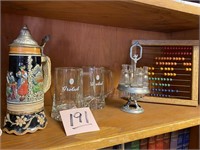 MUSICAL STEIN - BEER GLASSES - ABACUS - MORE