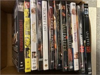 12 ACTION DVDS