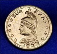 1849 California/Eureka Gold, Possible Novelty