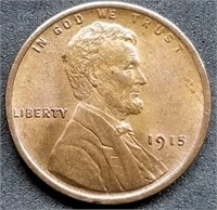 1915-P Lincoln Wheat Cent BU from Set