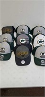 9 Green Bay Packers hats