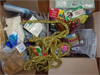 2 BOXES OF CRAFT ITEMS