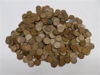 App. 500+- Lincoln Wheat Cents
