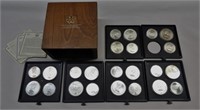 1976 Canadian Olympics Sterling Silver Coin Set