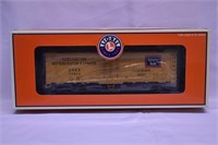 LIONEL BURLINGTON STEEL SIDED REEFER CAR