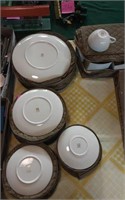 5 sets of Lenox dishes with covers