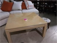 Coffee table and footstool