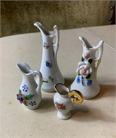 Lot of Miniature pitchers