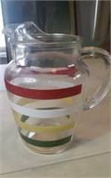 Vintage Glass Pitcher