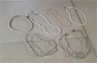 Lot of 6 Beaded necklaces