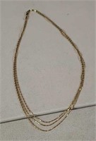14kt gold necklace