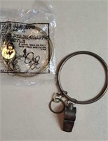 The Jailers Key Ring & Policeman Whistle (2)