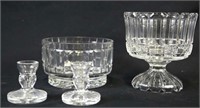 MIXED LOT OF FOUR WATERFORD PIECES